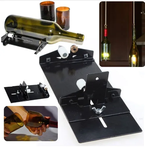 Нержавеющая сталь бутылок Cutter DIY Инструменты Стекло пиво вина резак машины для