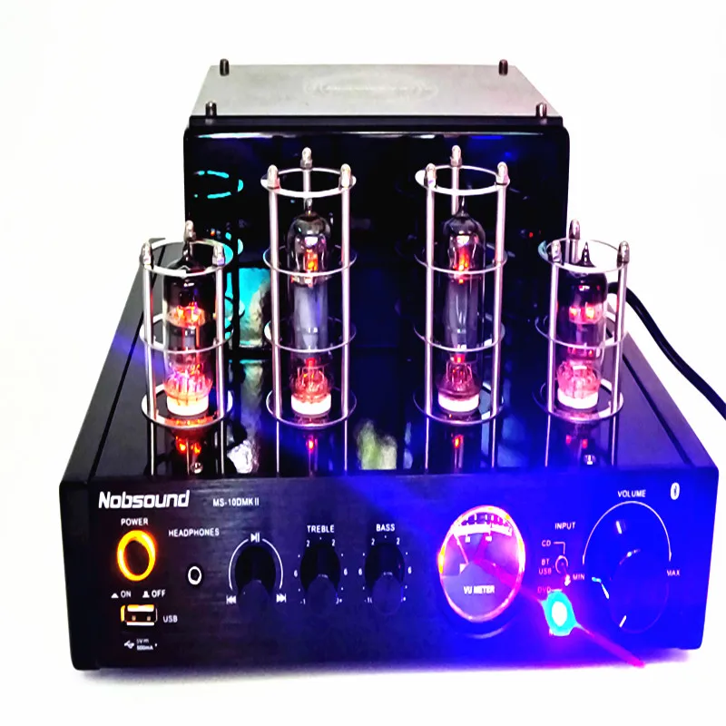 Ламповый усилитель Nobsound MS 10D MKII Bluetooth аудио для наушников usb воспроизведения