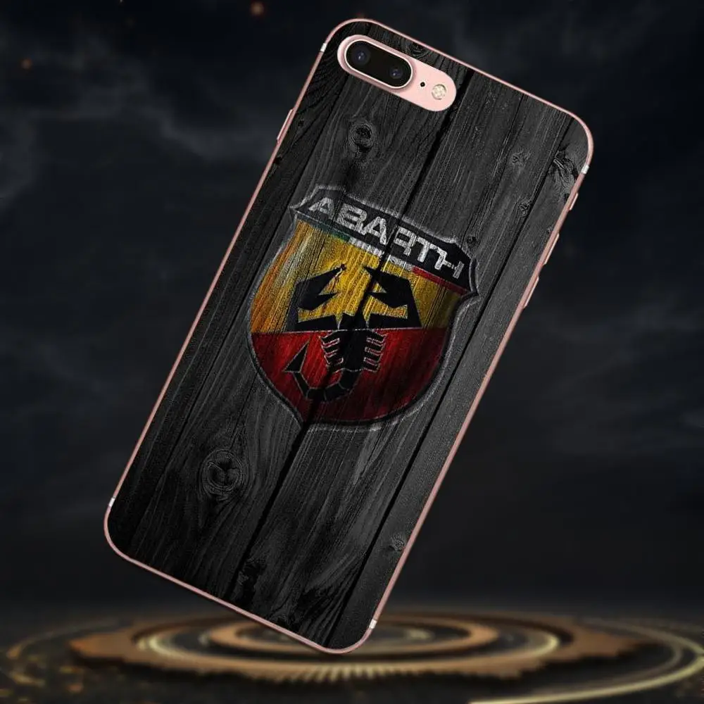 Мягкие чехлы для мобильных телефонов 2019 автомобильный логотип Abarth Huawei Mate 7 8 9 10 P7 P8