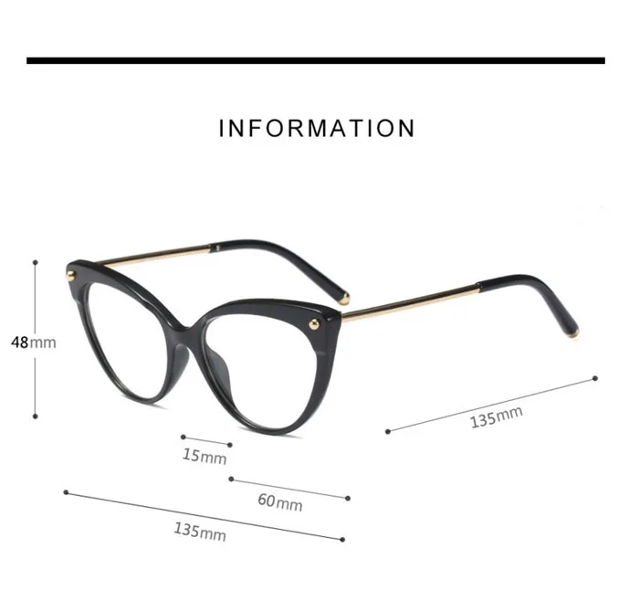 Новинка, модные женские очки кошачий глаз,, горячая Распродажа, очки, можно положить по рецепту, оптические оправы