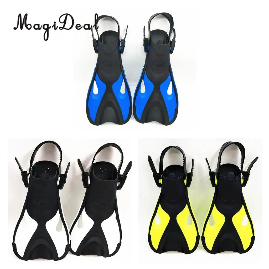 MagiDeal 1 Pair Kids Children Swimming Fins Training Flipper Fin