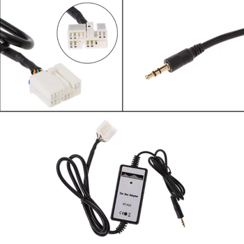 

New 1 Pc Dc 12V Car Auto Aux-in Adapter MP3 Music Player CD Changer Radio Interface For Honda Accord Civic Odyssey