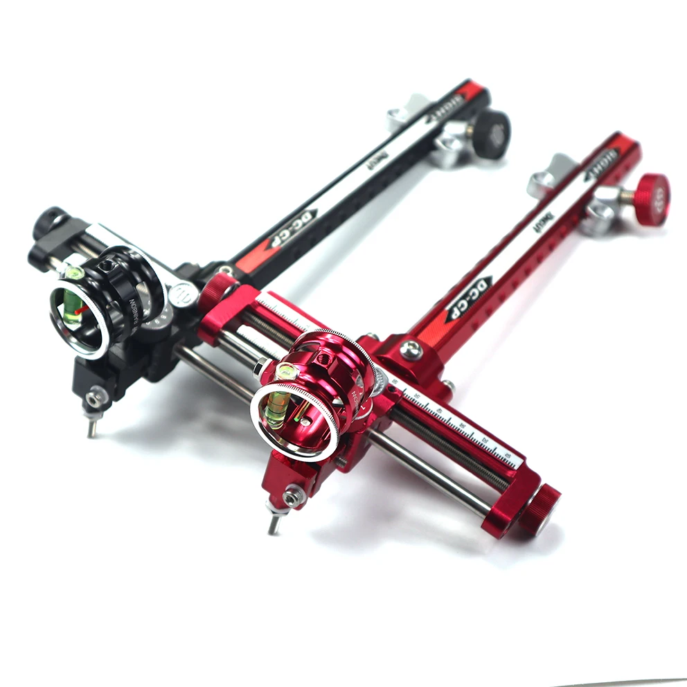 

2colors of Decut 4x/6x/8x Scope Lens DC-CP Archery Composite sight Arrow Aluminum Sight For Compound Bow and Hunting Accessory