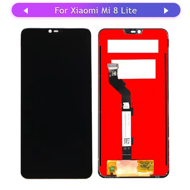 Для Xiaomi mi 8 Lite mi 8 Lite mi 8Youth mi 8Youth сенсорный экран ЖК-дисплей сборка стекло дигитайзер Полный ЖК для mi 8 Lite