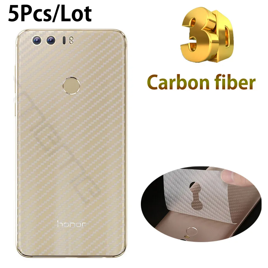 5 шт. Huawei Y5 Y6 Y7 Prime Y9 2018 Enjoy 8 Plus 8E Honor 7A 7C Pro защита для экрана 3D углеродное волокно