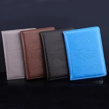Russian Faux Leather Case Cover for Car Driver’s License ID Card Holder Wallet BV4I