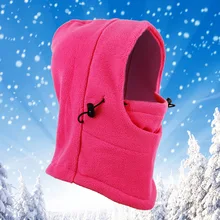 Для мужчин женщин Зимние флисовые шапки для туризма Multifuction ветрозащитный термальность Теплые Лыжные шапки унисекс детская маска для лица открытый вело