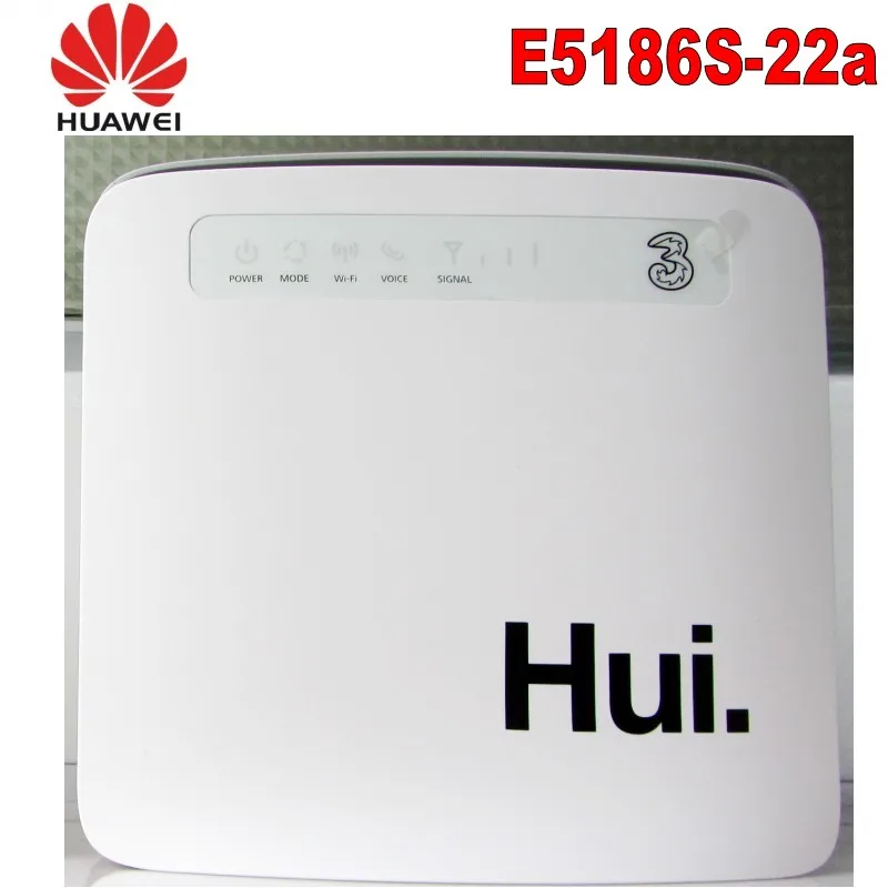 Беспроводной роутер Huawei 4G разблокированный E5186 E5186s-22 LTE FDD 800/900/1800/2100/2600 МГц 6/300