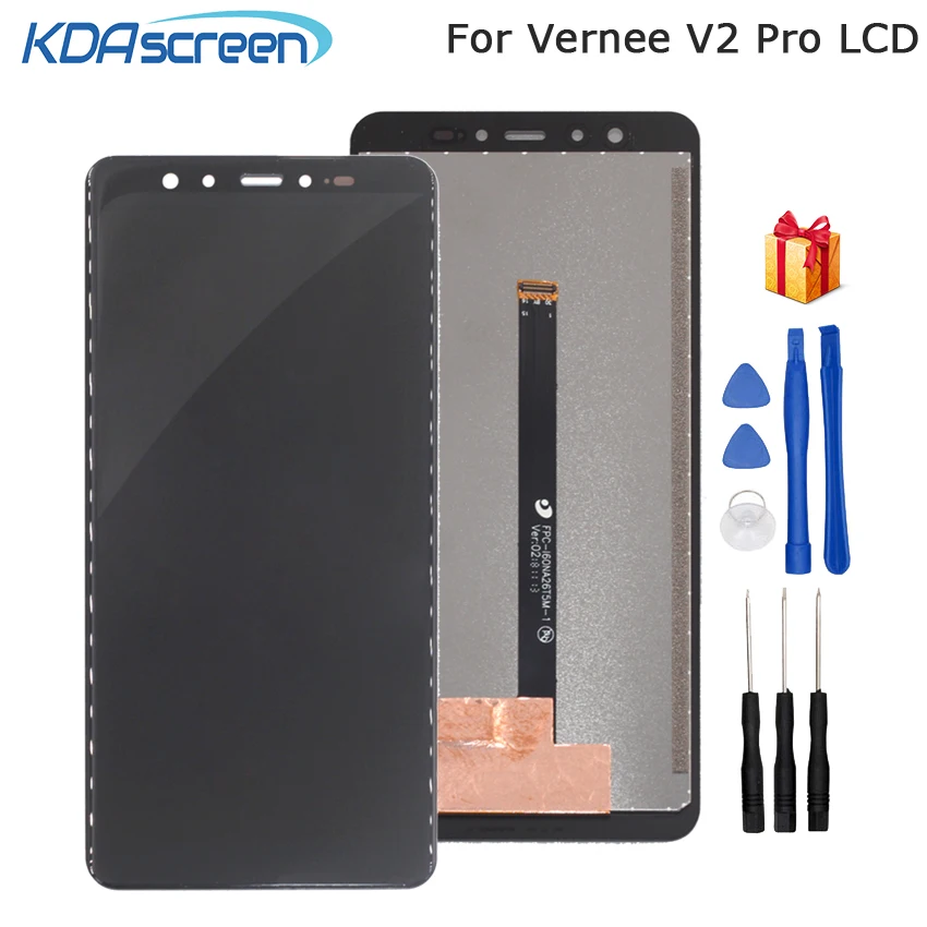 ЖК-дисплей для VERNEE V2 PRO, сенсорный экран, сборка, запчасти для VERNEE V2 PRO, ЖК-дисплей