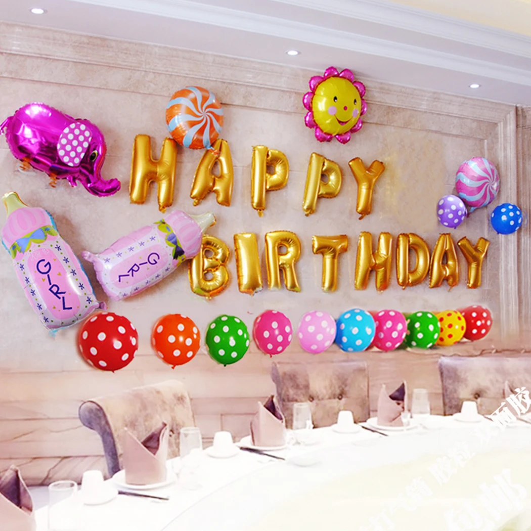 Joyeux Anniversaire Feuille D Aluminium Membrane Ballons 1 Conjunto Parti Decoration Argent Or Decoration De Fete Gros Livraison Gratuite 41 Aliexpress