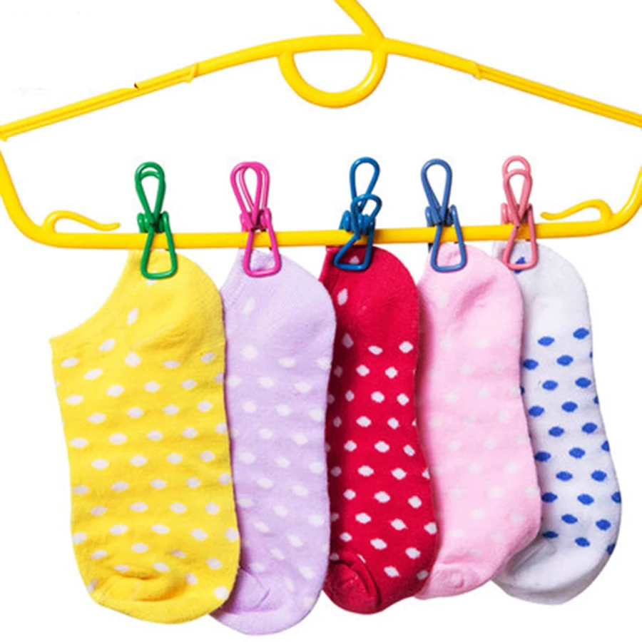 Large Bags Clips Waterproof Pins Socks Clips Clothing Cabide De Veludo