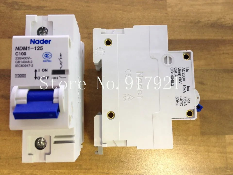 NEW Nader NDB2Z-63 250V GB14048.2 IEC60947 Circuit Breaker