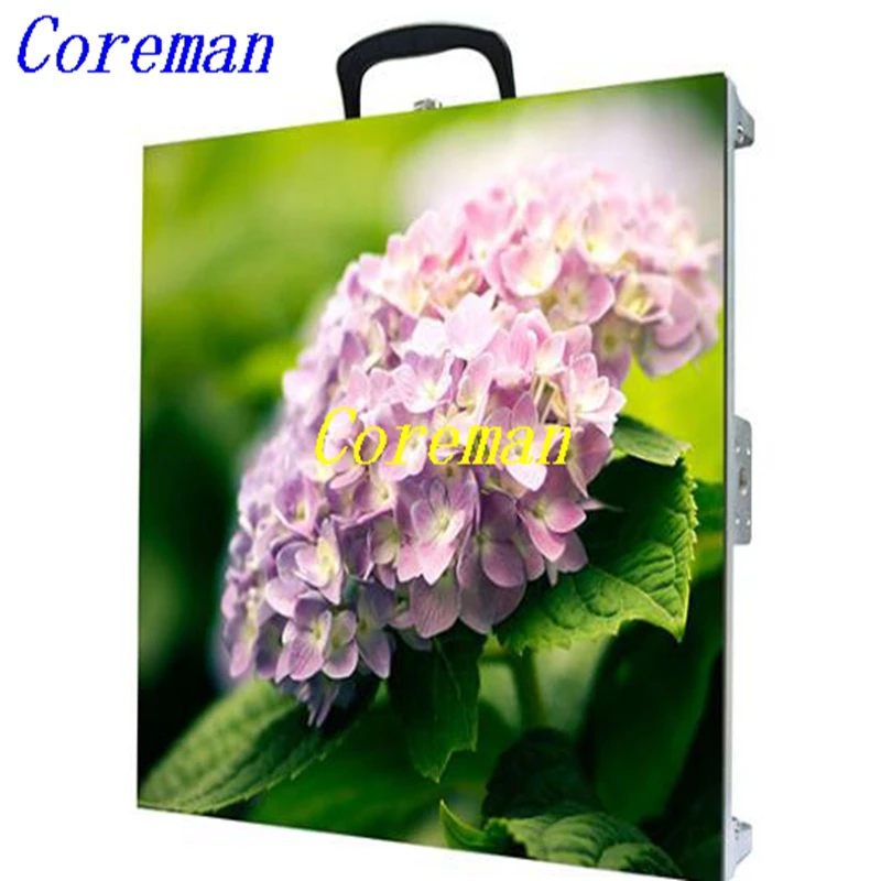 

Coreman P3 P4 P5 P6 LED display board rental LED display/LED video wall for sale P5 128X128 rental cabinet board 3in1 smd