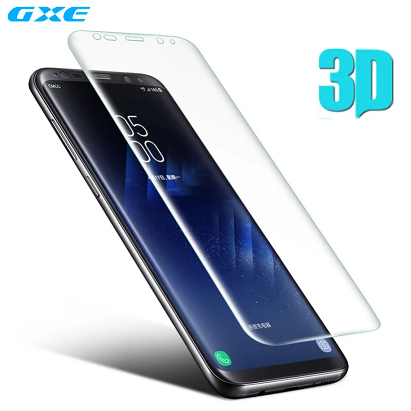 3D изогнутый полный экран покрытие для Samsung Galaxy S8 + Plus Защитная пленка экрана