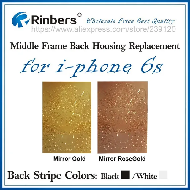 Mirror Gold Rose Engraved 24k 24kt Leopard Head Chis Middle Mirror Gold Rose Engraved 24k 24kt Leopard Head Chis Middle Frame Back Housing Replacement