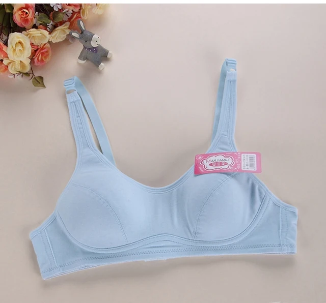 2017 High Quality Kids Bra Vest Healthy Cotton Intimates Girls Small