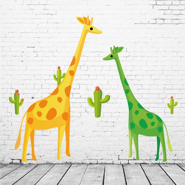 zs sticker big giraffe wall stickers wall stickers for kids room
