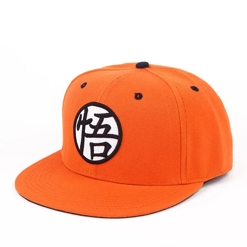 Лето новое поступление Регулируемый Dragon Ball Z Goku бейсболка Япония аниме-шляпа плоский костюм Snapback