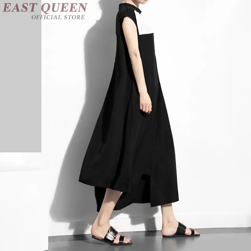 1 Féminine Ff1233 Robe Femmes D'été Pinafpre Casual Asymétrique Robes De Mode La 2018 wUqCY7pUx