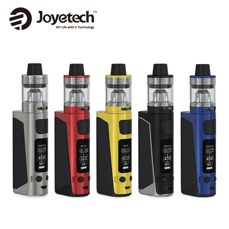 Оригинальный 80 Вт Joyetech eVic Primo Mini с удаленно Aries комплект без 18650 Батарея eVic Primo mini mod 80 Вт с 4 мл удаленно Aries