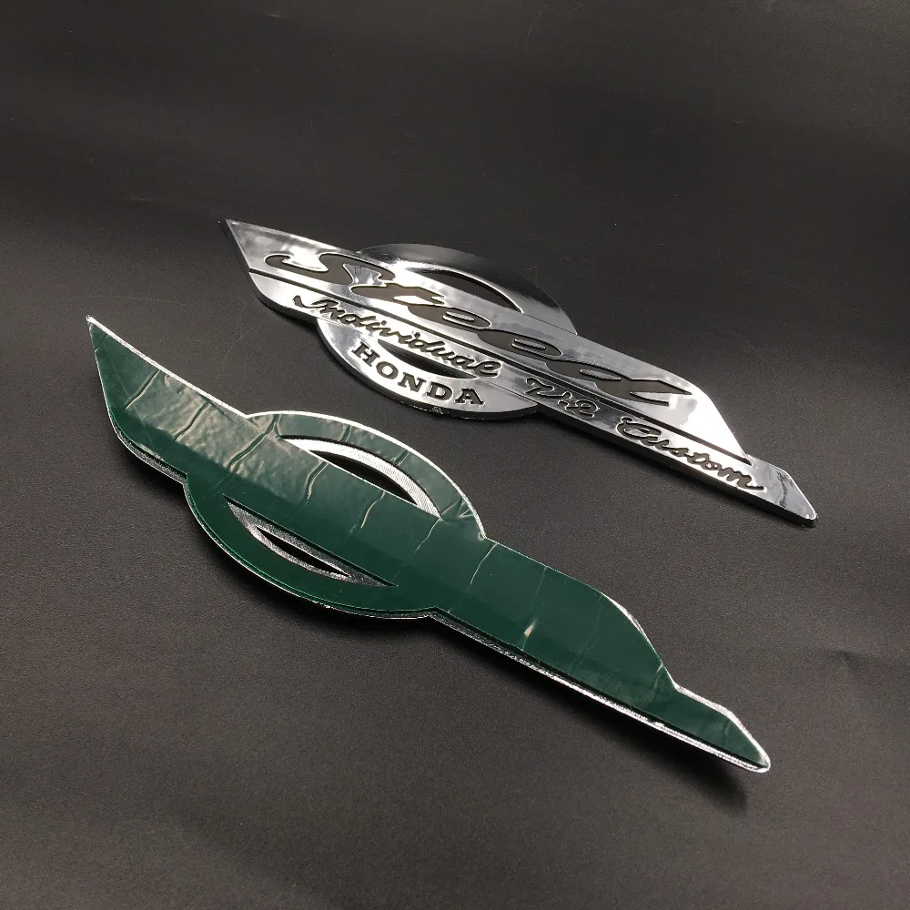 Fittings Chrome 2PCS Chrome Motorcycle Gas Tank Emblem ... (1000 x 1000 Pixel)