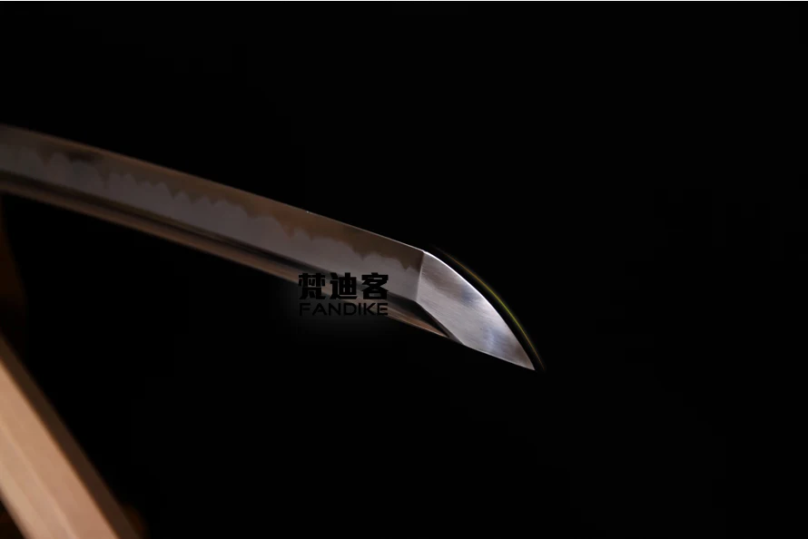 high quality Handmade Chinese Sword Contracted style T10 steel clay burning blade tang dynasty Contracted style Sharp