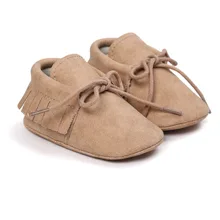 2017 0-18M New Style Baby Boys Girls Multicolor PU First Walker Shoes Kids Fashion Fringe Soft Bottom Shoes A2