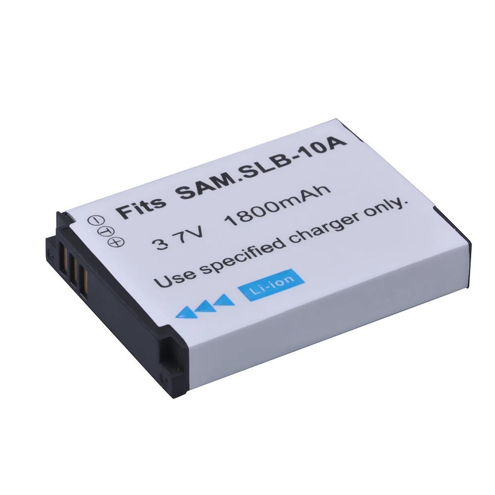 1 шт. 3,7 V SLB-10A SLB10A SLB 10A Камера Батарея для samsung PL50 PL60 PL65 P800 SL820 WB150F WB250F WB350F WB750 WB800F WB500