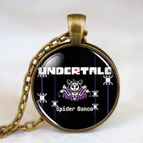 Мужской кулон в стиле стимпанк Undertale Маффет паук пекарская игра для косплея |