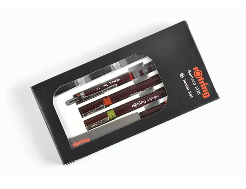 Rotring изограф пористые ручки 0,1 мм-1,0 мм ручка для рисования иглы крюк линия ручка 1 шт./лот