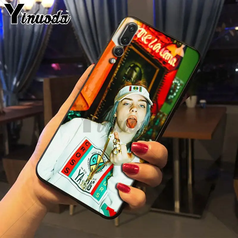 Цветной чехол для телефона Yinuoda Billie Eilish 13 huawei p20lite mate 10pro nova 3i mate20 pro p20