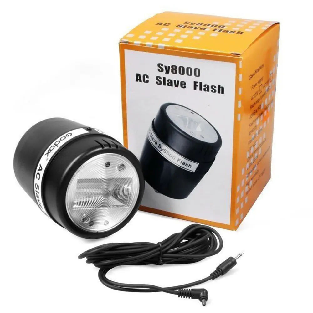 Godox AC Slave Flash SY8000 with sync socket (4)