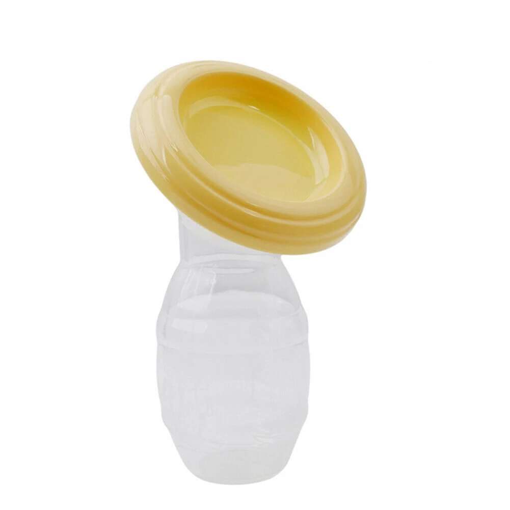 

Anti-overflow Portable Food Grade Baby Feeding Lightweight Anti-slip Nipple Suction Safe Storing Silicone Breast Pump Hand