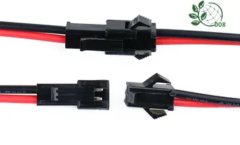 

10Pairs 15cm Long JST SM 2Pins Plug Male to Female Wire Connector Promotion!