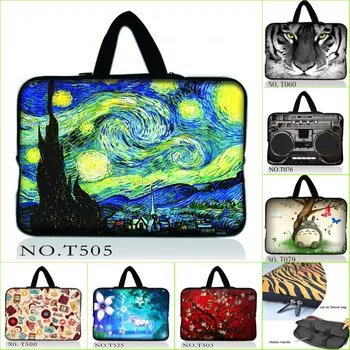 

Van Gogh Village Soft Netbook Laptop Sleeve Case Bag Pouch For Apple Macbook Air/Pro Retina 13 13.3 15.4 10 15.6 17.3 17.4 inch