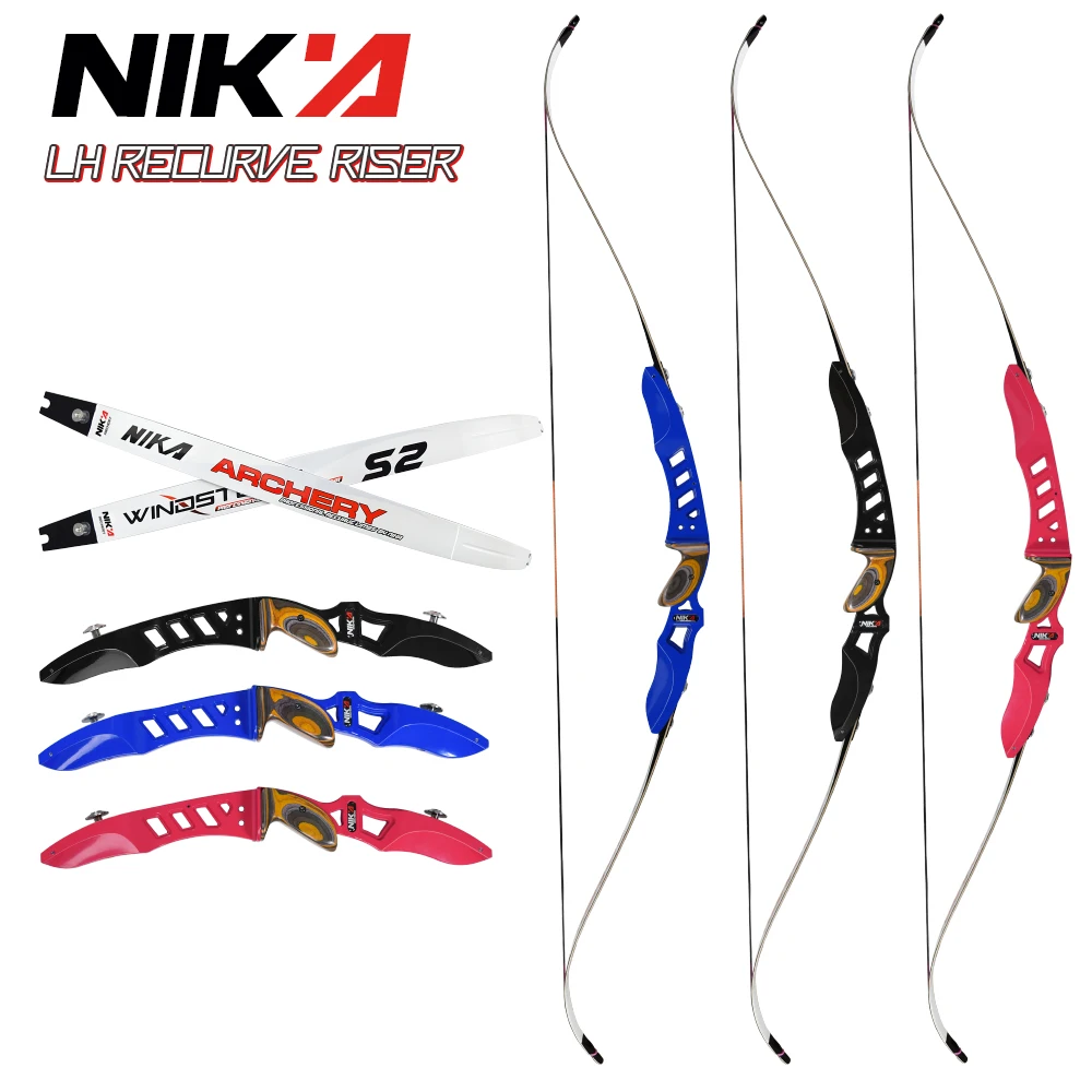 ELONG 21 дюйм правый лук подъемник ILF CNC традиционный Рекурсивный ручка + 12 42 фунта 68