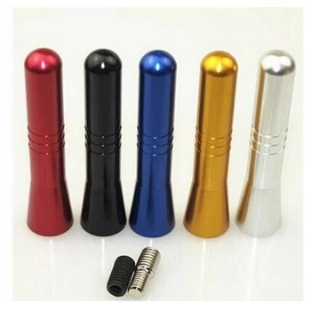 

2.4" 6cm Silver Black Car Styling Stubby Aerial Short Antenna For Ford C-MAX Edge Escape Explorer Fiesta Focus Fusion
