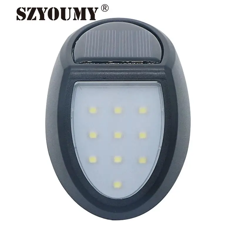 Us 100 05 13 Off Szyoumy P65 Led Solar Light 10 Outdoor Wireless Powered Control Wall Security Garden 20pcs Dropship In