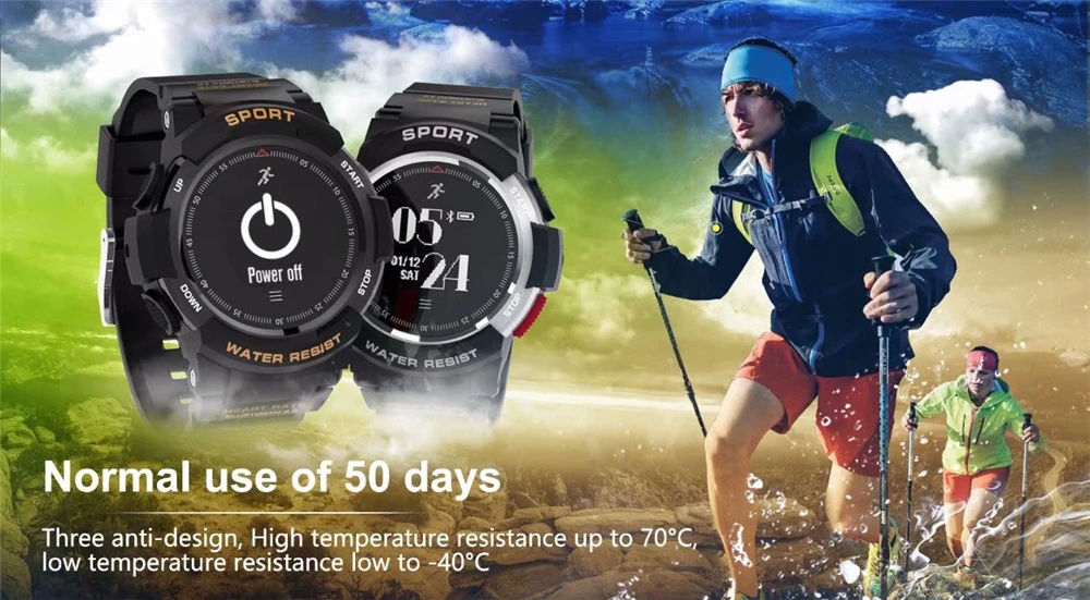 Новые умные часы F6 gps спортивные умные часы IP68 водонепроницаемый браслет bluetooth динамический монитор сердечного ритма для Android, Apple Phone