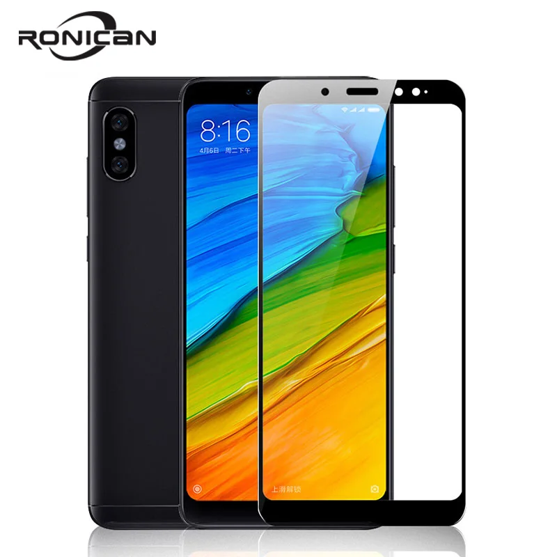 Для Xiaomi redmi 5 plus стекло 6 6A защита экрана полное покрытие защитная пленка на Note Pro