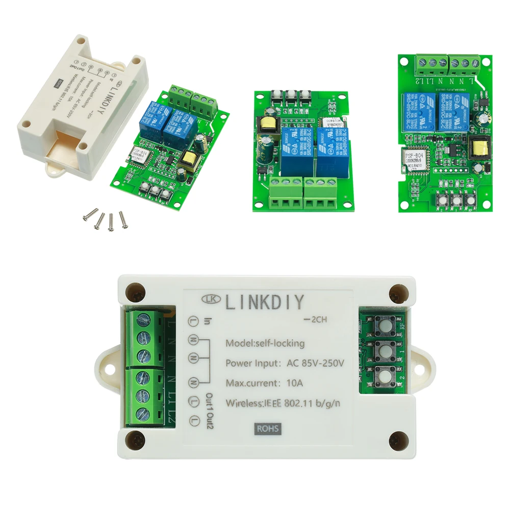 EWeLink умный Wifi переключатель универсальный модуль 2CH AC85-250V беспроводной переключатель таймер телефон приложение дистанционное управление Голосовое управление Умный дом