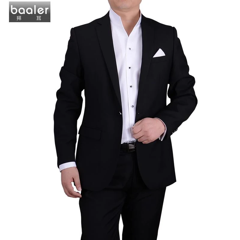 Ceny Moda męska Tuxedo Shirt, francuskie spinki do mankietów bankiet, koszula z długim rękawem klasyczny stojak kołnierz 100% bawełna wysokiej jakości gwarancja