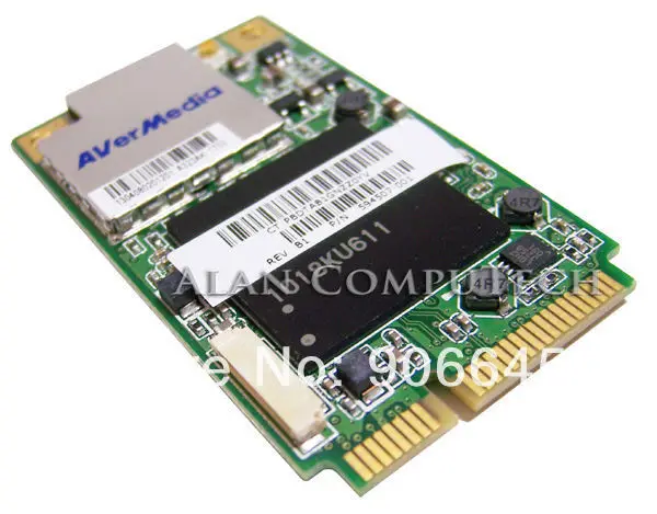 Avermedia A323 Mini PCI-E Аналоговый Цифровой DVB-T ТВ-карта поддержка DVB-T/Аналоговые(гибридные) Цифровые/аналоговые сигналы(смешанные