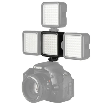 

Ulanzi W49 Mini LED Video Light on Camera with 3 Hot Shoe for DSLR Mini Night Photographic Fill Lighting for Nikon Canon Sony