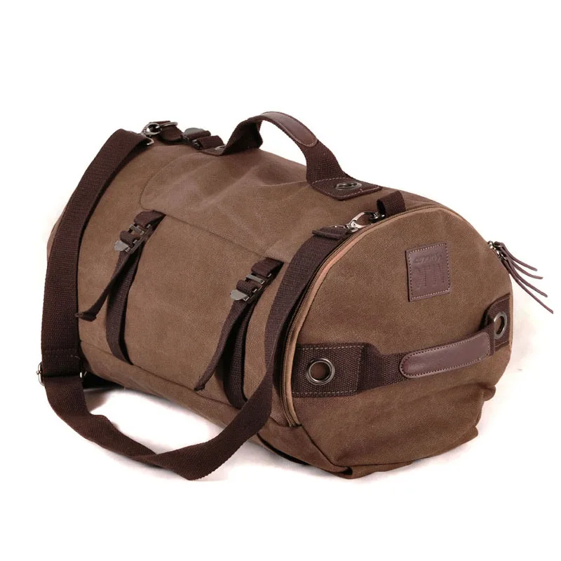 Military Tactical Backpack Male Sports Multifunctional Canvas Backpacks Large Capacity Bucket Sport Army Bag GYM Travel Rucksack