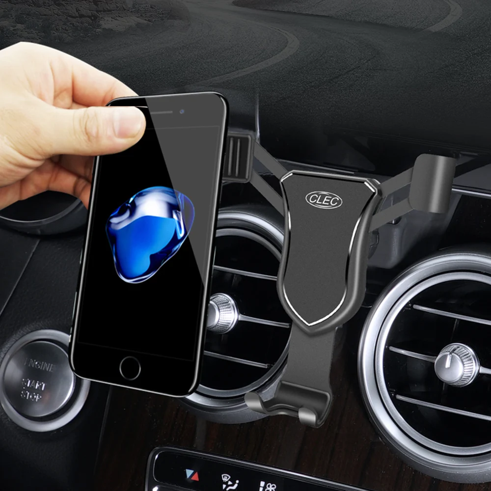 Car Mobile Phone Holder For Mercedes Benz C GLC CLA GLA