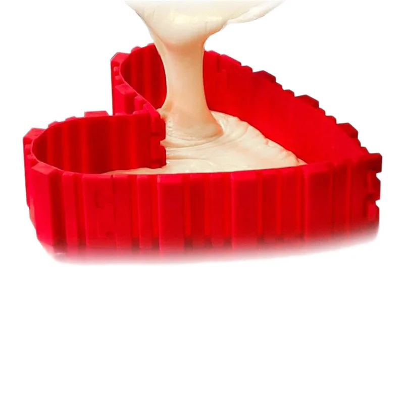 

4pcs/set Magic Cake Mold Multi Style DIY Puzzle Silicone Mold Bread Cake Pan Cake Mold Silicone Form Baking Tool LQW0690
