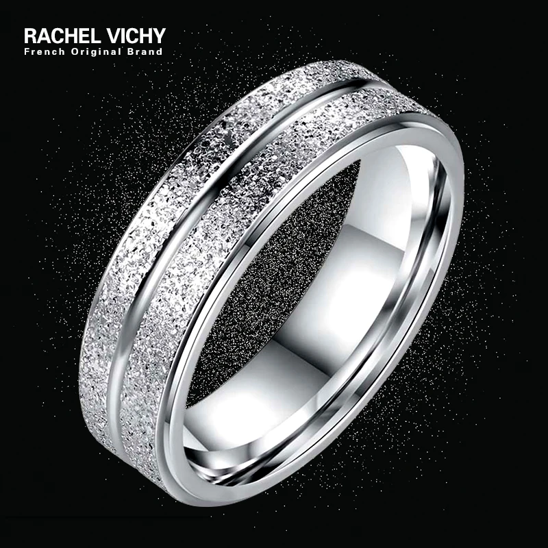 

RACHEL VICHY Silver Gold color Rings For Men/Women Wedding Party Gift Europe Jewelry plated Silver color ring WL-R140