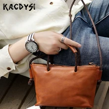 Оригинальная Маленькая женская сумочка из натуральной кожи, роскошная модная женская сумка-мессенджер, классическая сумка через плечо для девочек