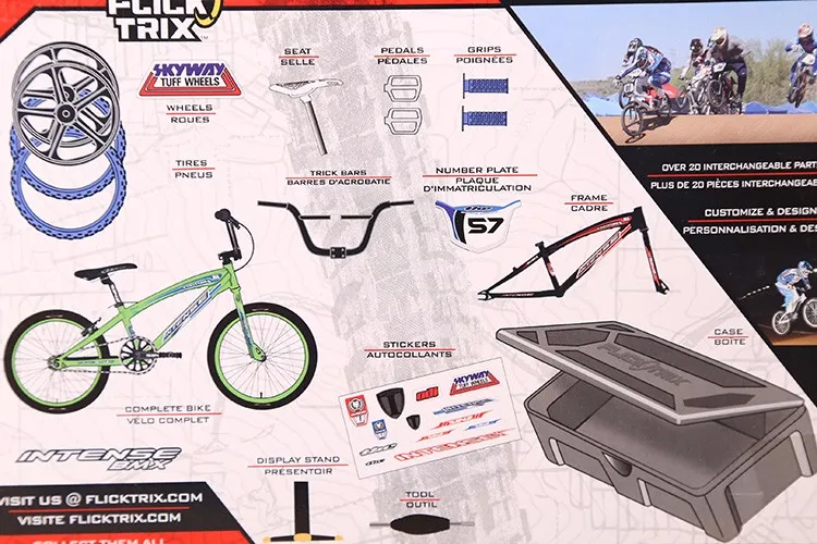 Conjunto com Embalagem de Varejo para Novidade Profissional Mini Dedo Mini-dedo-bmx Bicicletas Brinquedo Crianças 1:50 Bmx 20 Cheap Mini bicicletas e skate